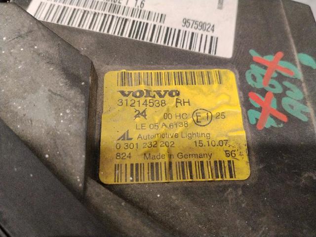 VOLVO 31214538 Правая фара в наличии Павлоград