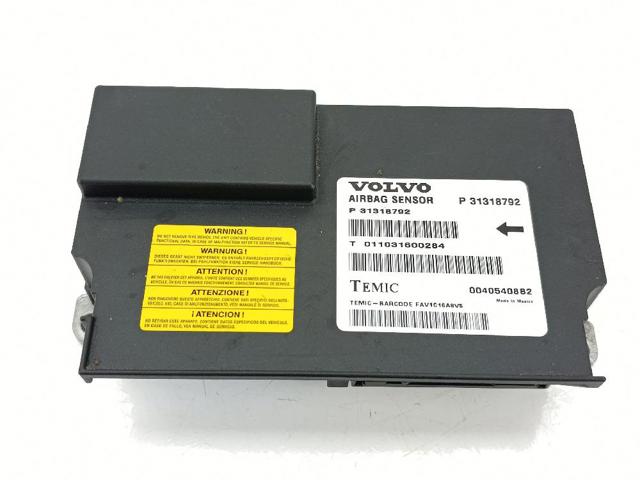 31318792 VOLVO Модуль-процессор управления подушкой безопасности (ЭБУ AIRBAG) купить в Ирпень