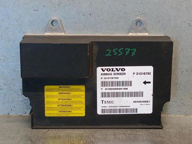 31318792 VOLVO Модуль-процессор управления подушкой безопасности (ЭБУ AIRBAG) купить в Одесса