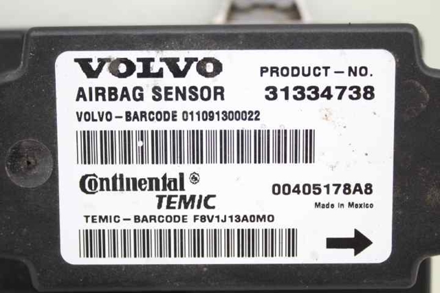 VOLVO 31334738 Модуль-процессор управления подушкой безопасности (ЭБУ AIRBAG) в наличии Полтава