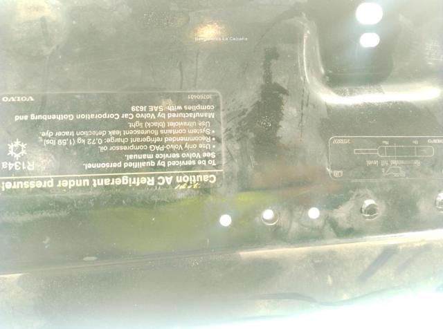 Suporte do radiador montado (painel de montagem de fixação das luzes) Volvo S80 2 AS, AR