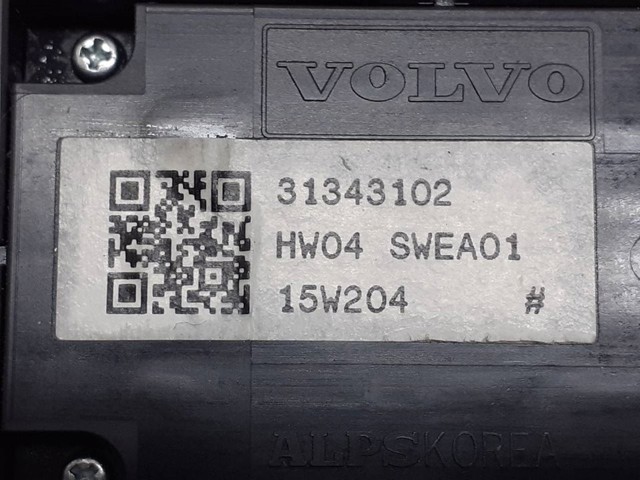 31343102 VOLVO Кнопочный блок управления стеклоподъемником передний левый купить в Тернополь