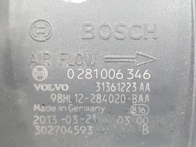 31361223 VOLVO Датчик потока (расхода) воздуха, расходомер M.A.F. - (Mass Airflow) купить в Украина