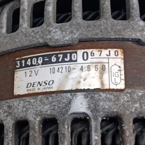 3140067J00000 SUZUKI Генератор купить в Запорожье