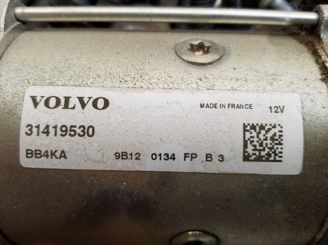 Motor de arranque para Volvo XC60 D3 D5204T7 31419530