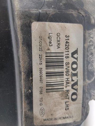 31420115 VOLVO Фара левая купить в Сумы