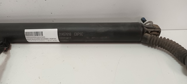 Amortecedor de tampa de porta-malas (de 3ª/5ª porta traseira) 31457610 VOLVO