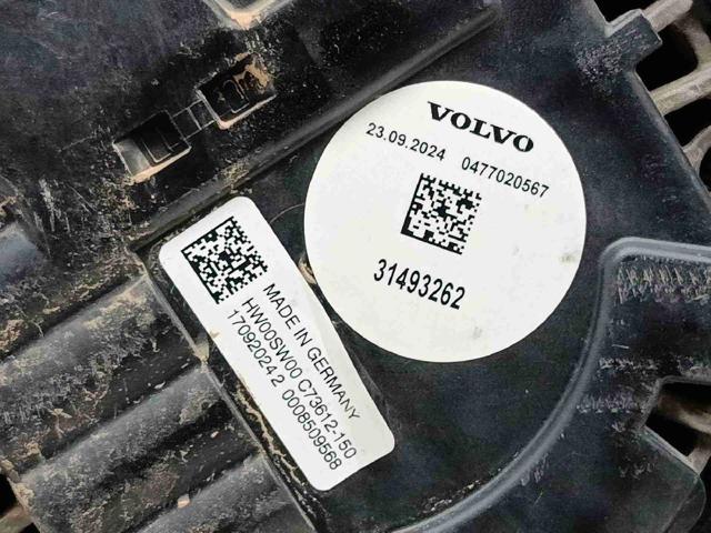 31493262 VOLVO Диффузор вентилятора в сборе с мотором и крыльчаткой купить в Ужгород