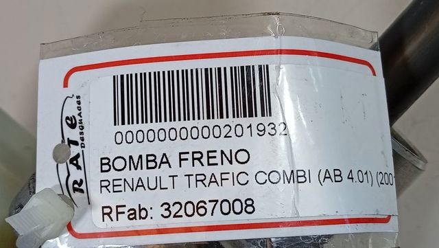 32067008 RENAULT Главный тормозной цилиндр купить в Хмельницкий