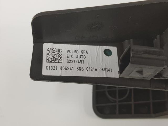 Pedal de gás (de acelerador) Volvo XC90 2 256