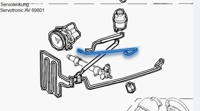 BMW 32416765300 Шланг ГУР высокого давления в наличии Винница