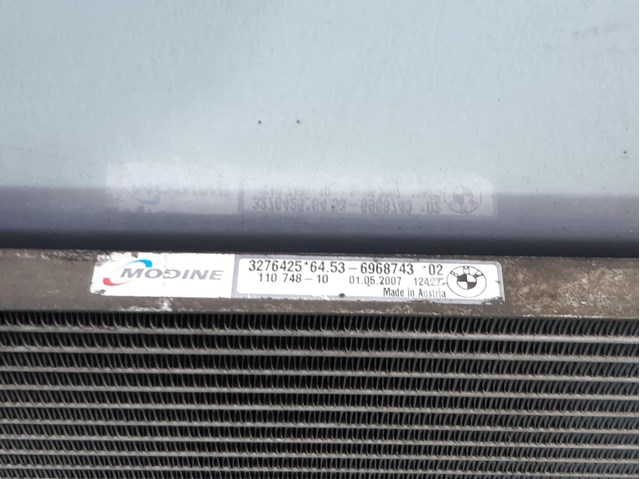 Condensador / radiador de ar condicionado para BMW 1 116 i M47N204D4 32764256453