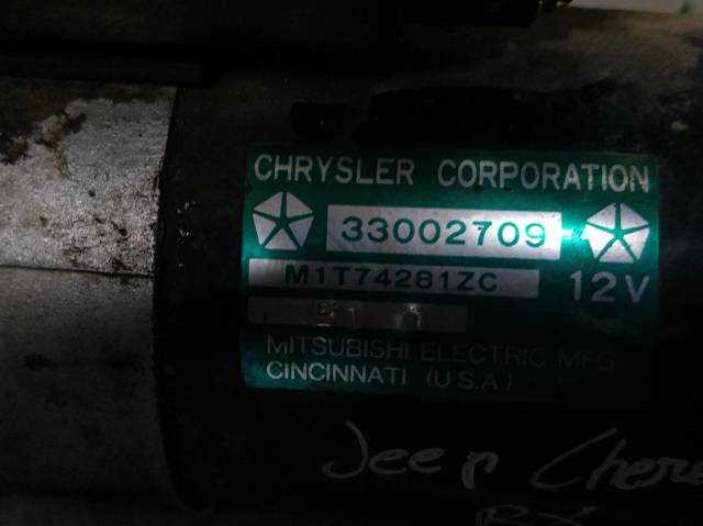 CHRYSLER 33002709 Стартер в наличии Львов