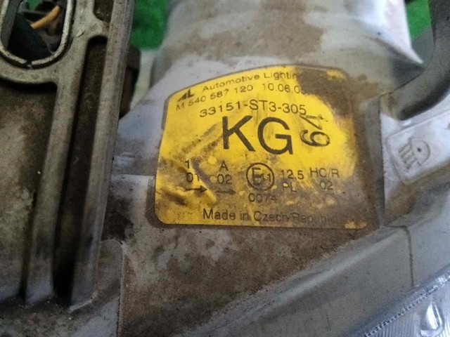 HONDA 33151ST3305 Левая фара в наличии Харьков