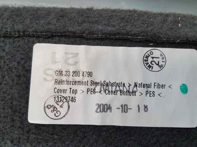 OPEL 332004790 Полка салона задняя в наличии Харьков