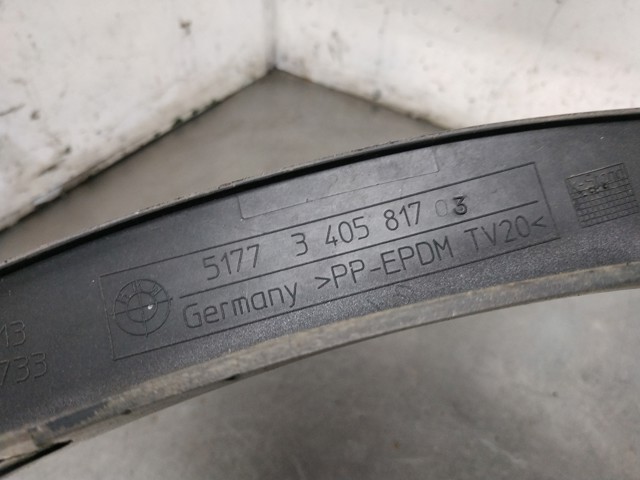 3405817 BMW Расширитель (накладка) арки переднего крыла левый купить в Каменское
