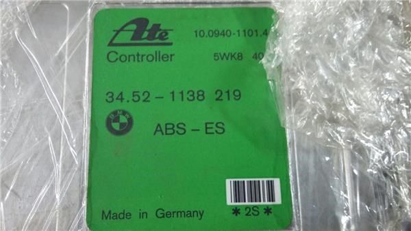 Unidade de controle ABS para bmw 3 conversível (e36) (1995-1999) 320 i m50b20 (206s2) m52b20 (206s3) 34521138219