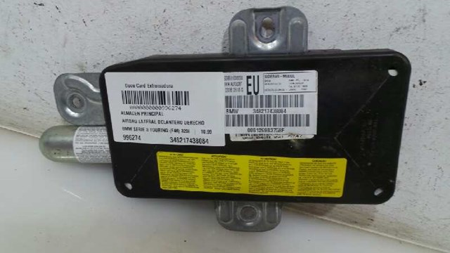 BMW 348217438084 Подушка безопасности (AIRBAG) двери передней правой в наличии Винница