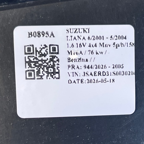 3532054G20000 SUZUKI Фара левая купить в Ровно