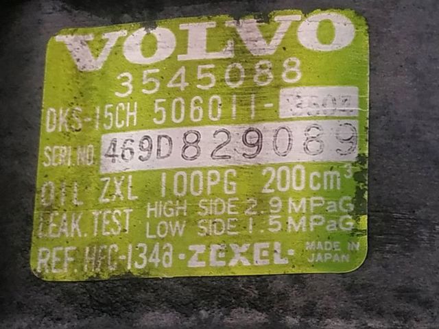 VOLVO 3545088 Компрессор кондиционера в наличии Павлоград