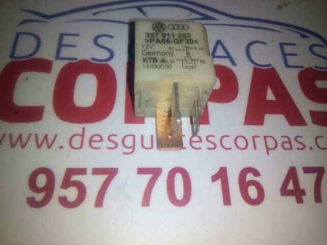 Relê das velas de incandescência 357911253 VAG