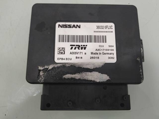 NISSAN 360326FL0C Блок управления стояночного тормоза в наличии Запорожье