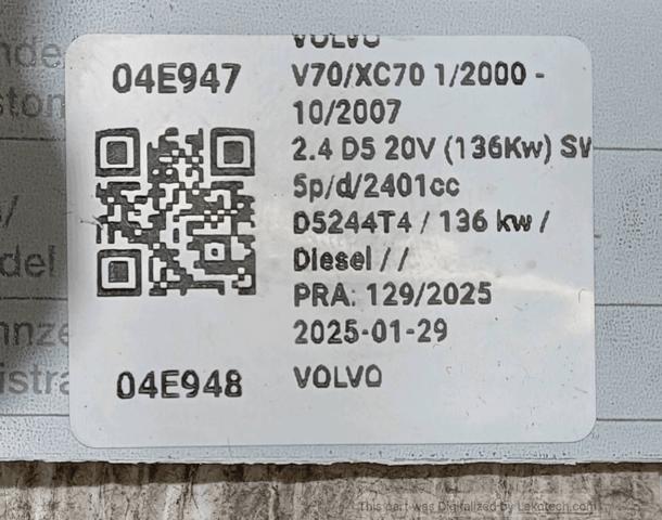 VOLVO 36050263 Генератор в наличии Киев
