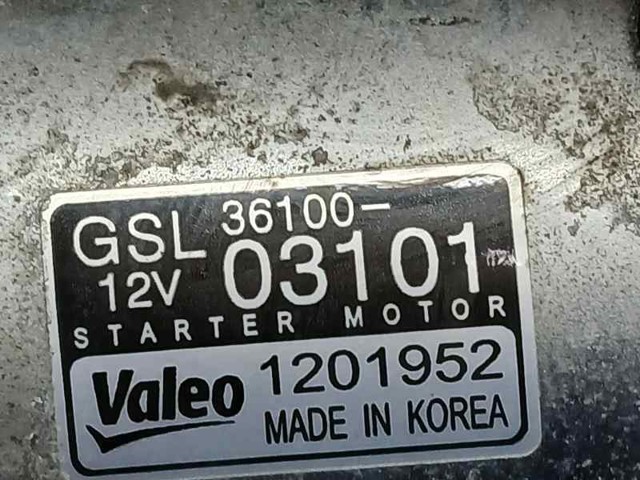HYUNDAI 3610003101 Стартер в наличии Кривой Рог