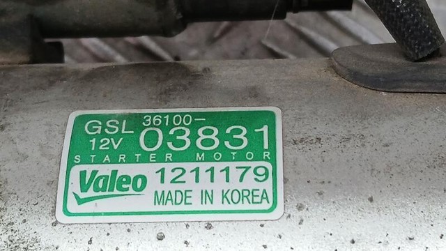 HYUNDAI 3610003831 Стартер в наличии Харьков