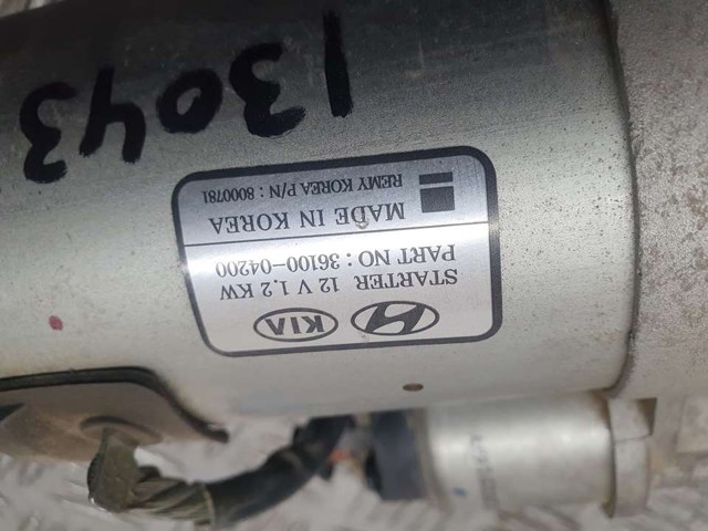 3610004200 HYUNDAI Стартер купить в Житомир
