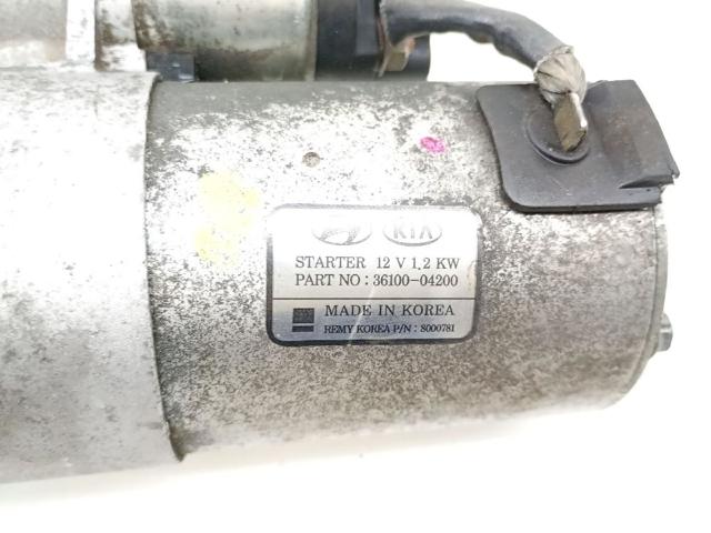 HYUNDAI 3610004200 Стартер в наличии Харьков