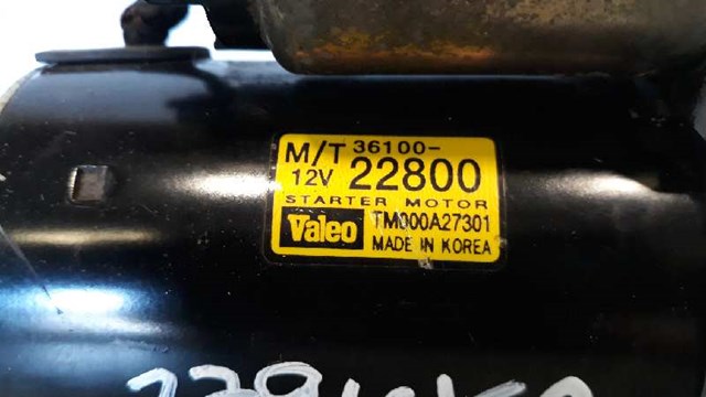 HYUNDAI 3610022800 Стартер в наличии Кривой Рог