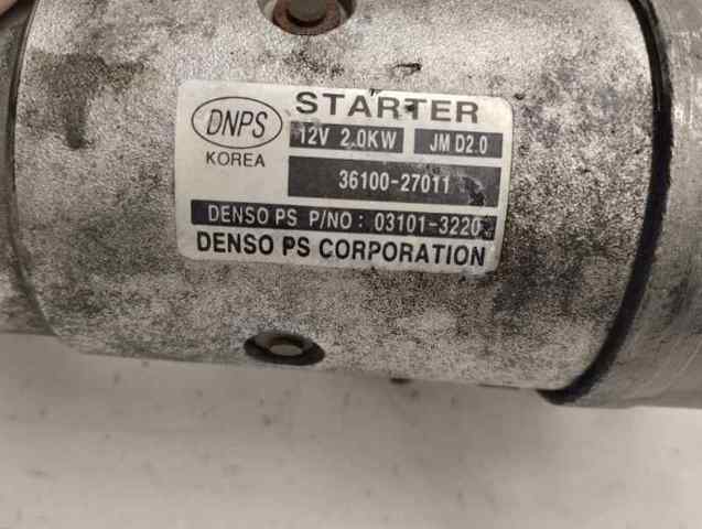 Motor de arranco 3610027011 HYUNDAI