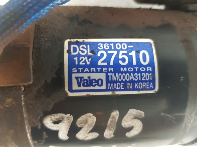 HYUNDAI 3610027510 Стартер в наличии Одесса