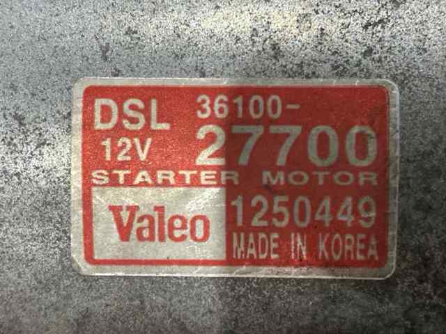 HYUNDAI 3610027700 Стартер в наличии Ровно