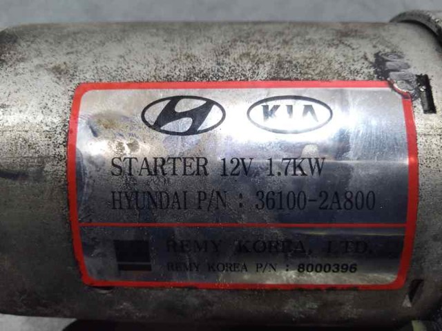 HYUNDAI 361002A800 Стартер в наличии Тернополь