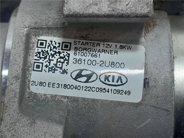 361002U800 HYUNDAI Стартер купить в Одесса