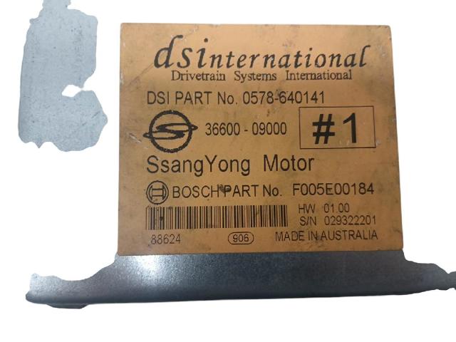 3660009000 SSANG YONG Блок управления трансмиссией купить в Каменское