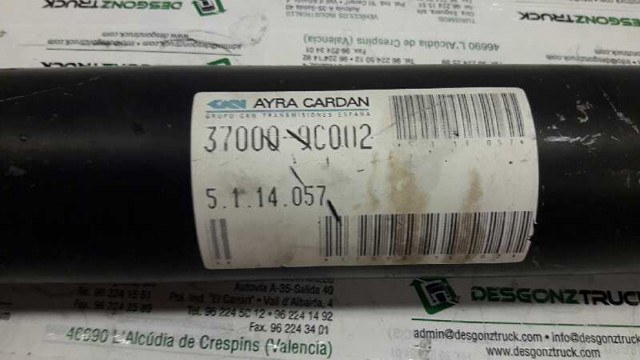370009C002 NISSAN Вал карданный задний, в сборе купить в Павлоград