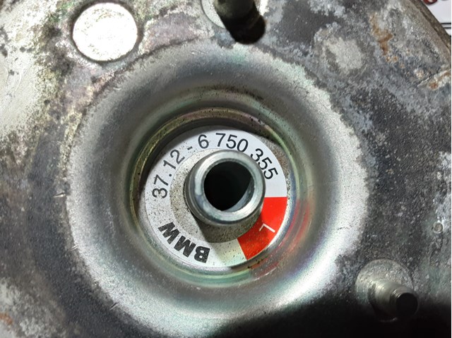 Coxim pneumático (suspensão de lâminas pneumática) do eixo traseiro 37126750355 BMW