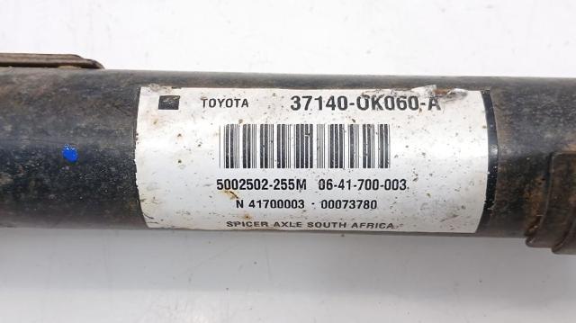 TOYOTA 371400K060 Вал карданный к переднему мосту в наличии Каменское