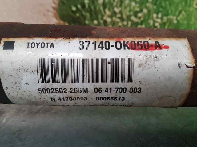 TOYOTA 371400K060A Вал карданный к переднему мосту в наличии Сумы