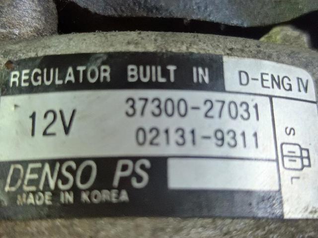 HYUNDAI 3730027031 Генератор в наличии Чернигов