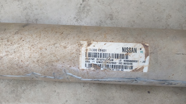 37300EB401 NISSAN Вал карданный задний, в сборе купить в Черновцы