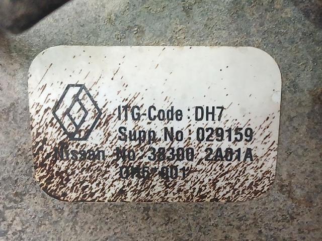 Redutor do eixo traseiro Renault DUSTER 1 HS