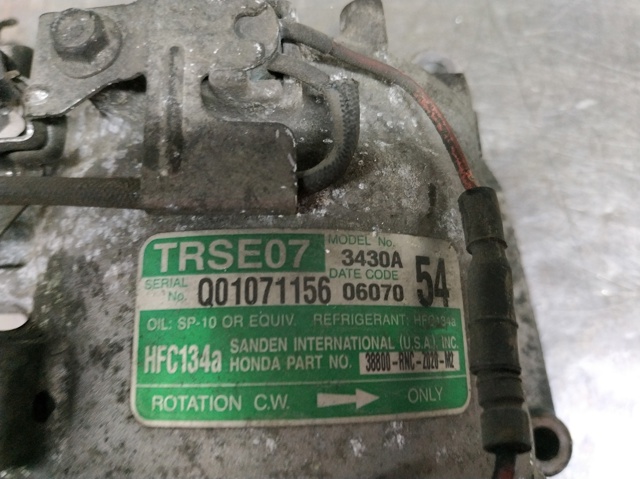 38800RSAE010M2 HONDA Компрессор кондиционера купить в Украина
