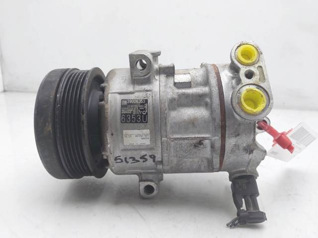 Compressor de ar condicionado para Opel Corsa D 1.4 (L08, L68) Z14XEP 39006353