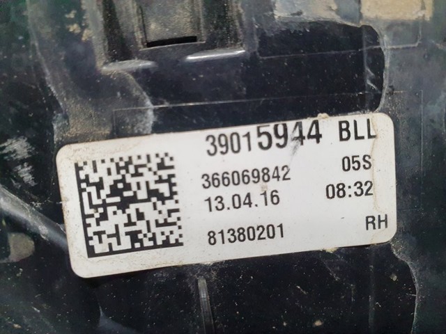 39015944 OPEL Фонарь задний правый внешний купить в Ровно