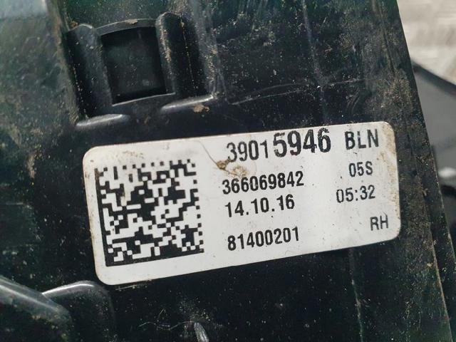 39015946 OPEL Фонарь задний правый внешний купить в Каменское