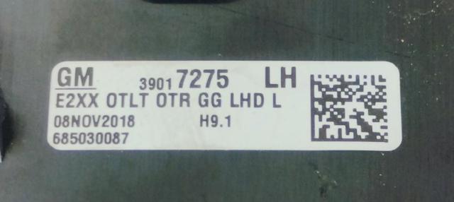 OPEL 39017275 в наличии Сумы
